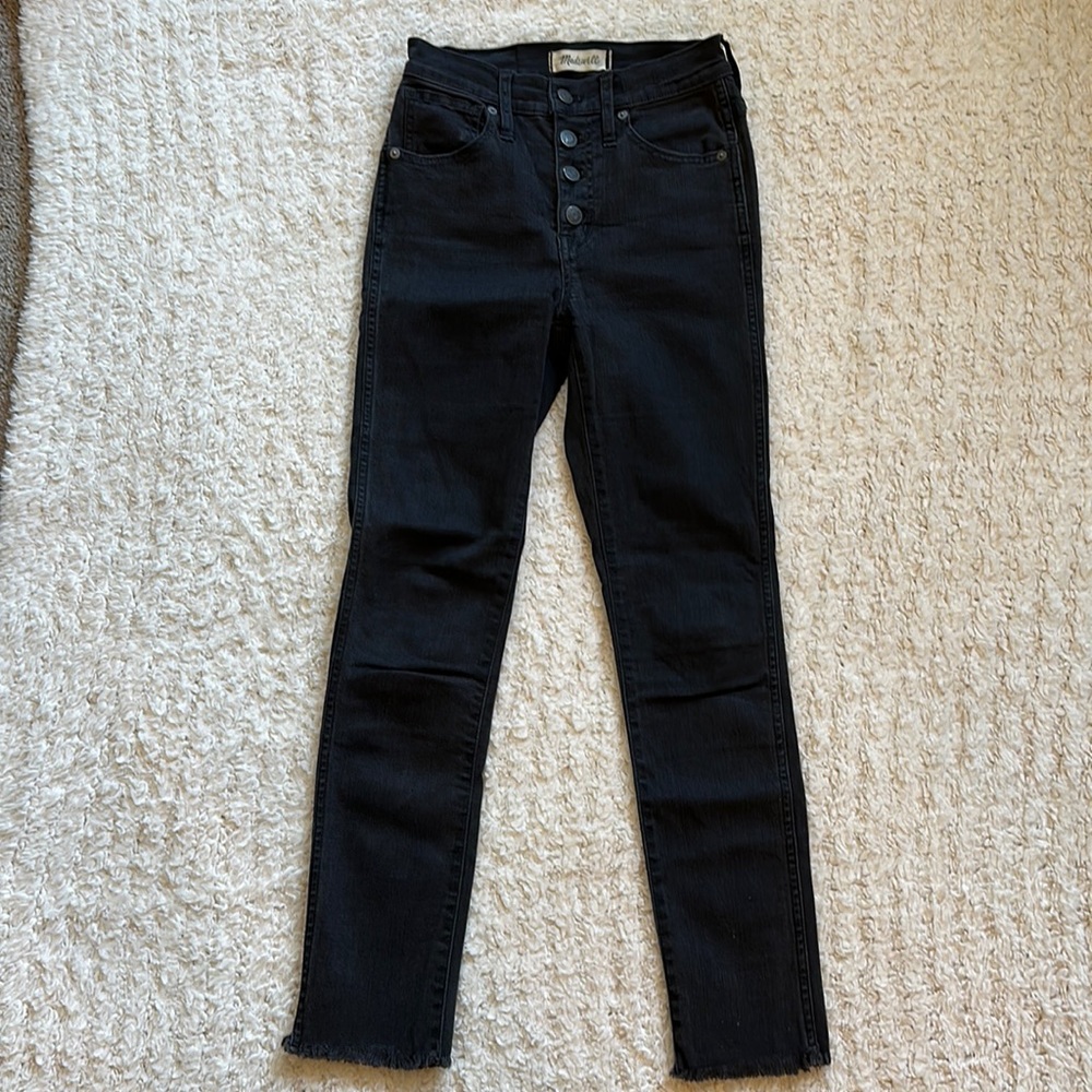 Madewell Black Skinny Jeans
